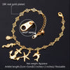 Sea Shell Dolphain Anklets for Women